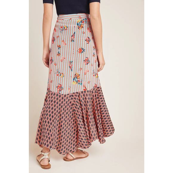 NWOT Anthropologie Bhanuni By Jyoti Casablanca Maxi Skirt - Picture 2 of 8